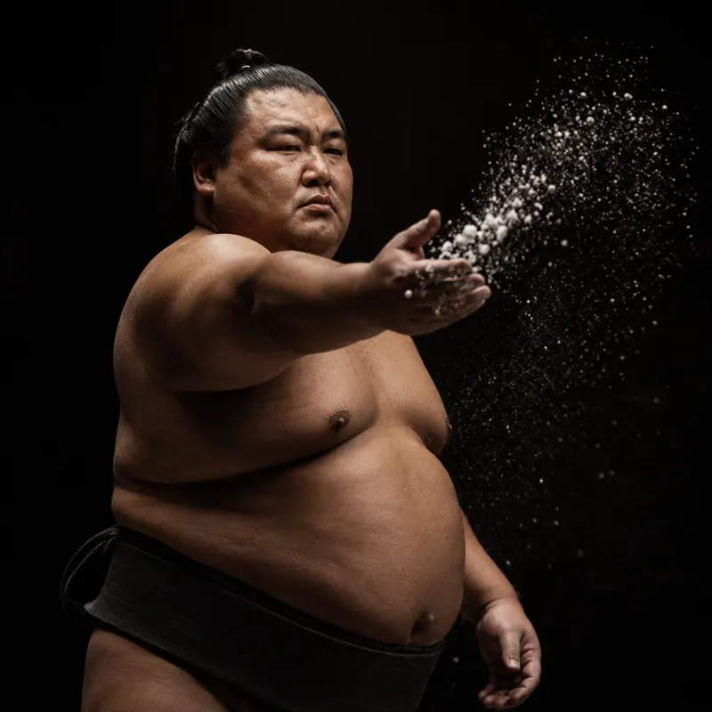 Maki-shio, ritual de sal